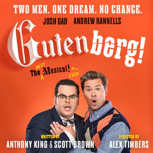 Gutenberg! The Musical San Jose Tickets